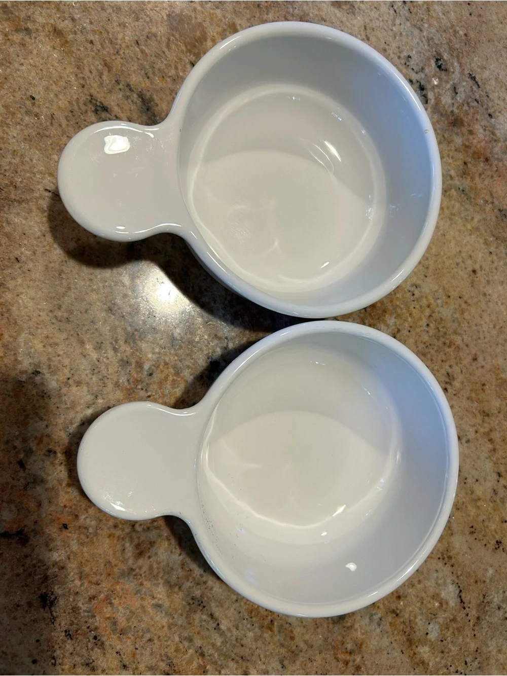 Corningware “Grab-It” Set of 2 White Bowls# 150-B 0.4L liter 15oz 1 pint